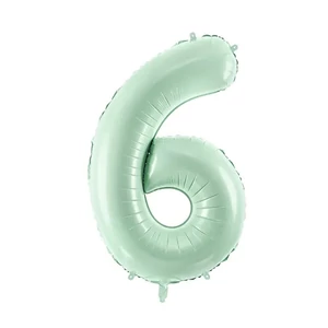 Partylufi fólia 6. szám 72 cm, világos zöld