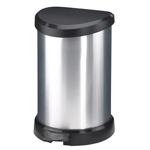 Pedálos szemetes fémhatású 15 l CURVER