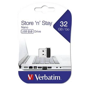 Pendrive 32GB USB 2.0, 10/3MB/sec VERBATIM Nano UV32GN