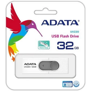 Pendrive 32GB USB 2.0 ADATA UV220 fehét