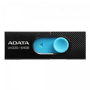 Pendrive 64GB USB 2.0 ADATA UV220 fekete