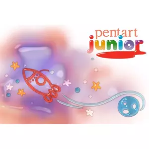 Lehúzható üvegfesték 20ml Pentart Junior átlátszó 8850