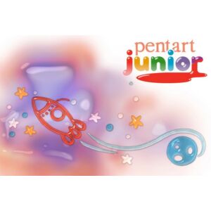 Lehúzható üvegfesték 20ml Pentart Junior türkiz 8862