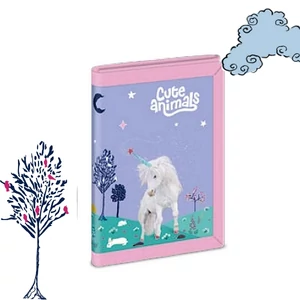 Ars Una pénztárca 25 Cute Animals Unicorn 52474484 tépőzáras