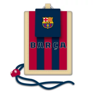 Pénztárca nyakba akasztható FC Barcelona - Focis 18' 92817067 Alsós gyermek textil pénztárca