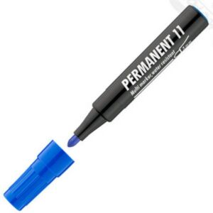 Permanent 11 kék 3mm kerek hegyű alkoholos filc alkoholos marker, filc
