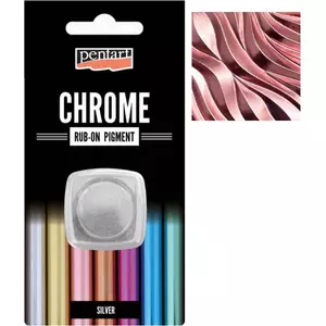 Pigmentpor 0,5g Rub-on pigment chrome effect rózsaarany