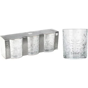 Pohár üveg 230ml 2db-os készlet 