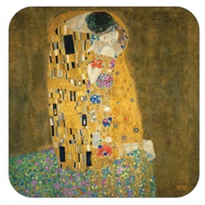 Poháralátét parafa 2db-os szett,Klimt: Életfa/Várakozás