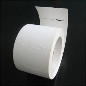 Polccímke thermo 30×50mm nem öntapadó 700db/tekercs fehér