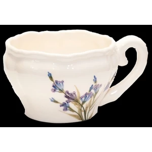 Csésze teás Porcelán 3dl Levendula romantikus kézzel festett