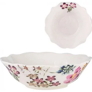 Porcelán tálka 15cm Mea Jade, virágos