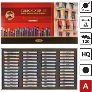 Porkréta 48 Toison d'or Koh-I-Noor 8516 porpasztell iskolaszer- tanszer