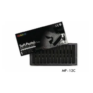 Porpasztell 12db - szénfekete