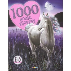 Princess Top foglalkoztató Horses Passion - 1000 ló matricája 2. Napraforgó könyvek