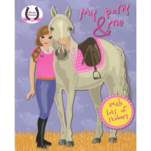 Princess Top foglalkoztató Horses Passion - My Pony and me (purple) Napraforgó könyvek