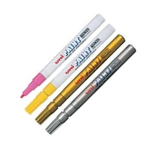 Lakkmarker UNI-BALL Paint PX-21(L) 0,8-1, 2mm kúpos hegyű sötétké Írószerek UNI-BALL PX-21(L) BLUE(EU)