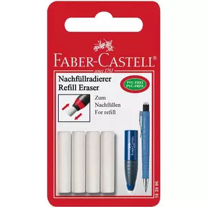 Faber-Castell radír tollradír utántöltő 4db-os refill refill prémium minőségű termék 183996