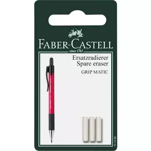 Faber-Castell radír Grip ceruzához 3db-os prémium minőségű termék 131595