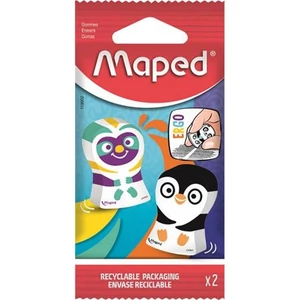 Radír Maped Ergo Fun MultICOlor vegyes minták Radírok