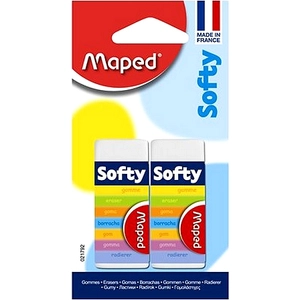 Radír Maped Softy PVC-mentes ceruzaradír 2db-os Javítás, ragasztás Maped 021792