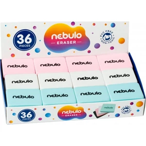 Radír Nebulo 3 féle színben 