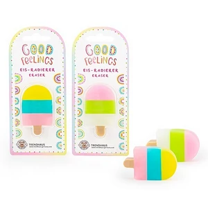 Radír Trendhaus Good Feelings Ice Cream csíkos 2féle