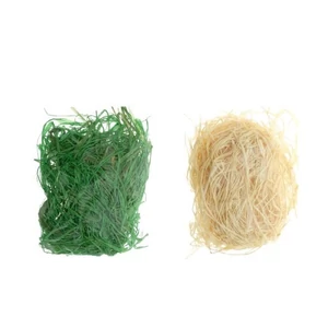 Raffia 30grn. csomag natur, zöld