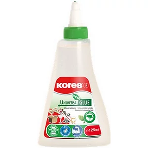 Ragasztó folyékony 125ml Univerzális Kores Eco. KORES 75205