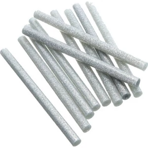 Ragasztópisztolyba ragasztórúd ezüst csillámos patron db-os 11x200mm