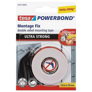 Ragasztószalag 19mm x 1,5 m kétoldalas, ultra erős, TESA &quot;Powerbond&quot; 55791-00005-00
