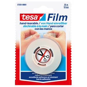 Ragasztószalag 19mmx25m TESA kézzel téphető TESAfilm 57520