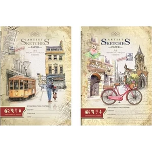 Rajzlap tömb mappába A4 '25 140g/m2 8lap/mappa