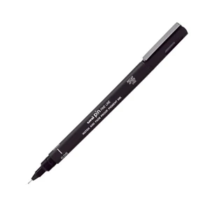 Rajzmarker Uni 0,05 mm, PIN, fekete