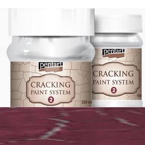 Repedőfesték 100ml Pentart 2. komponens burgundi vörös