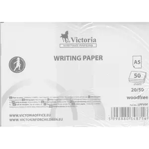 Írólap famentes 20-50 Victoria 50lap 60g-os iskolai írólap Irodai papíráru Victoria