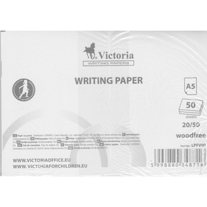 Írólap famentes 20-50 Victoria 50lap 60g-os iskolai írólap Irodai papíráru Victoria