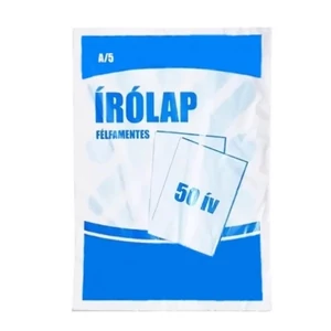Írólap félfamentes A/5 50ív 70gr  10-50 MDL iskolaszezonos termék