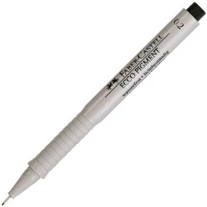 Faber-Castell tűfilc 0,2mm Ecco-Pigment fekete rostiron 166299