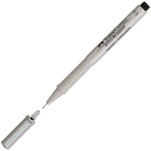 Faber-Castell tűfilc 0,3mm Ecco-Pigment fekete rostiron 166399