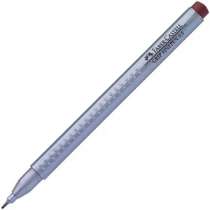 Faber-Castell tűfilc 0,4mm Grip barna rostiron 151687