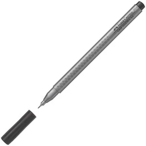 Faber-Castell tűfilc 0,4mm Grip fekete rostiron 151699