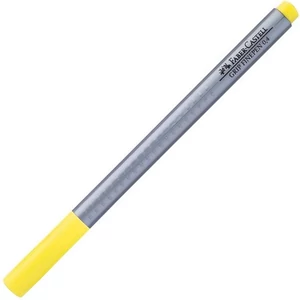 Faber-Castell tűfilc 0,4mm Grip króm sárga rostiron 151606