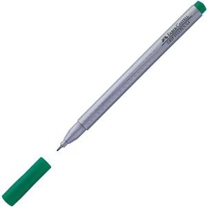 Faber-Castell tűfilc 0,4mm Grip smaragdzöld rostiron 151663