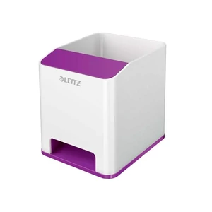 Írószertartó Leitz WOW kettős színhatású fehér-lila E53631062