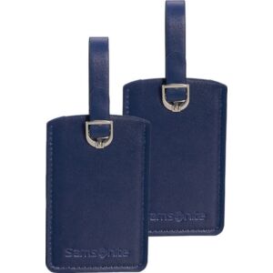 Samsonite bőröndcímke rectangle Luggage tag x2 121307/1549 Éjkék