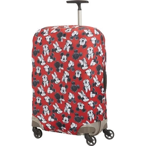 Samsonite bőröndhuzat M GLOBAL TA Disney LYCRA COVER M 122306/7924 Mickey/Minnie Red
