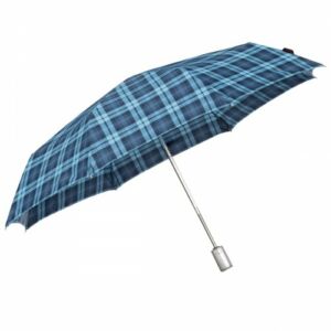 Samsonite esernyő Manuális Alu Pattern 17,5x89 0,22kg Mini 45507/1100 kék skótkockás