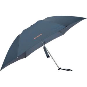 Samsonite esernyő Manual Up way/3sect. Manual FLAT 108944/7188-Dark Blue/Mandarin Orange