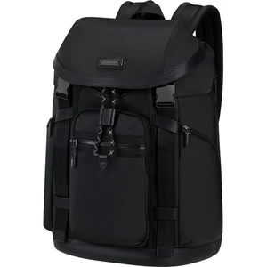 Samsonite utazótáska Relyon Backpack M 15.6"+Flap 153267/1041-Black